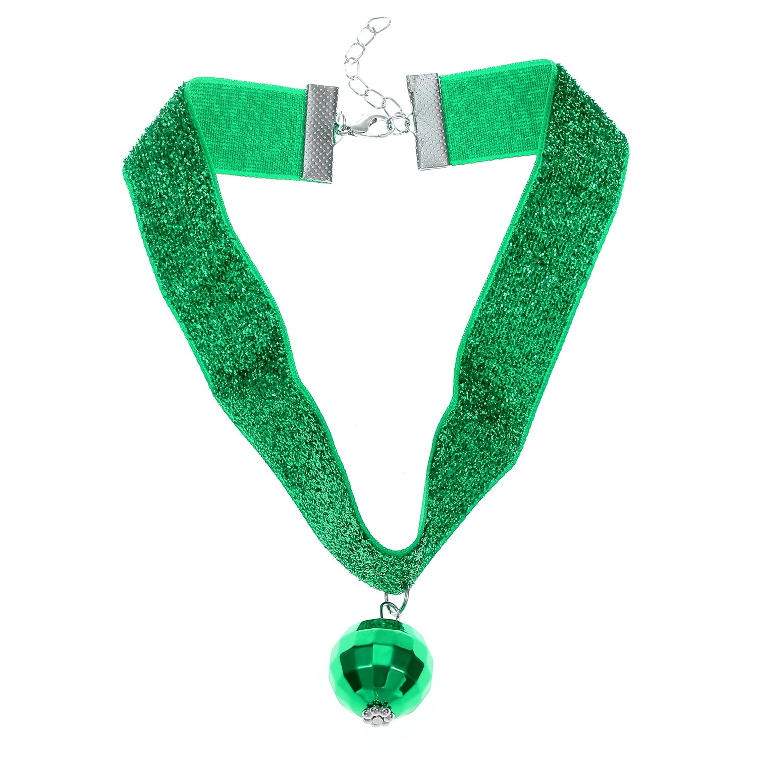 Wholesale Round Earrings Necklace Disco Bracelet Women Set Electroplating Jewelry